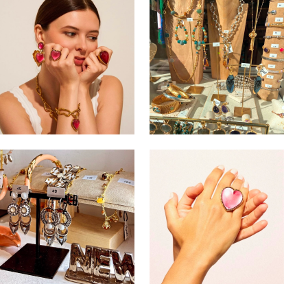 Publications Instagram de la bijouterie Agate – nouveautés bijoux, conseils et tendances